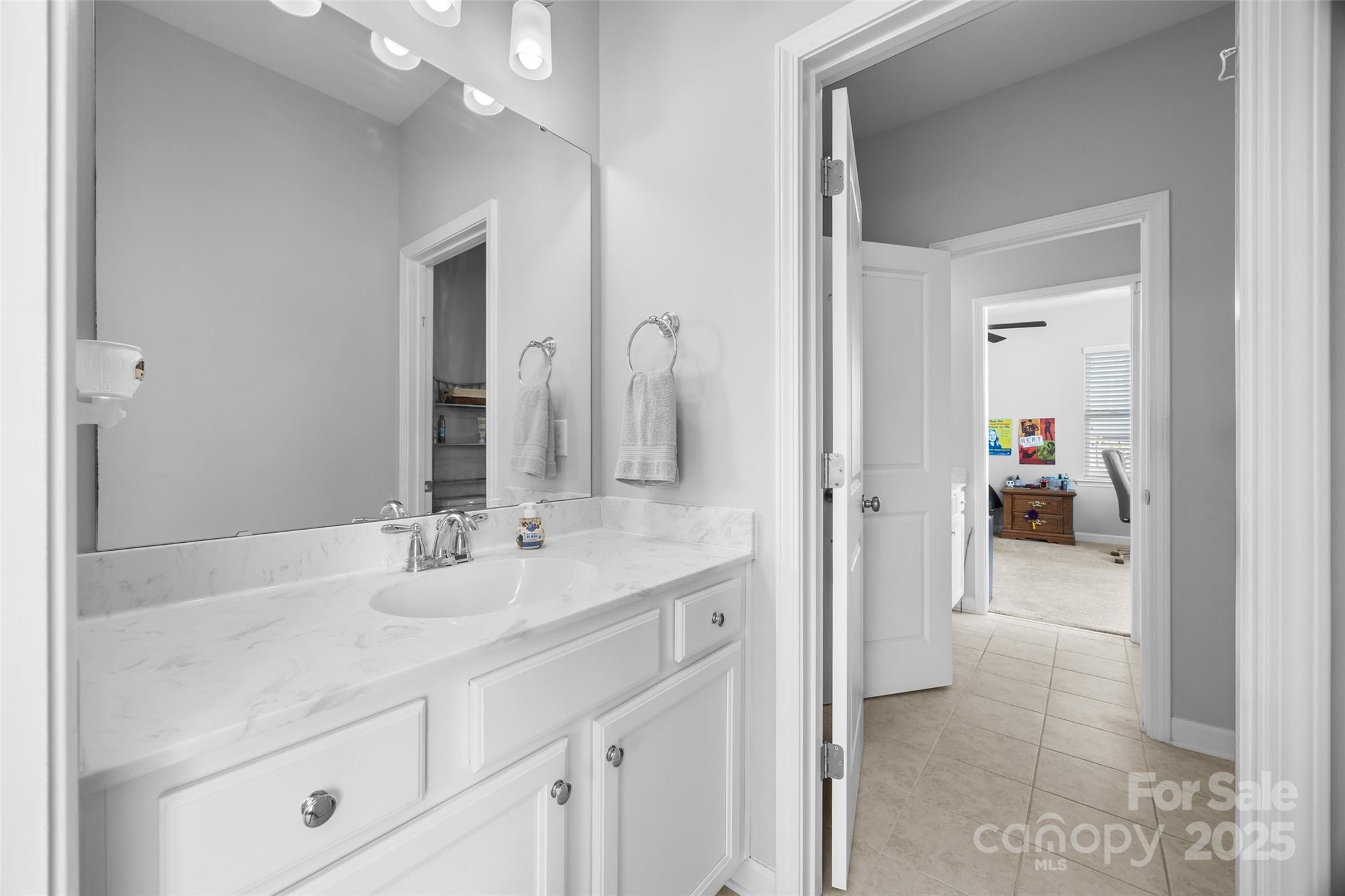 5212 Meadowcroft Way Fort Mill, SC 29708 - Photo 31 of 43 a en suite bathroom with a sink and a mirror