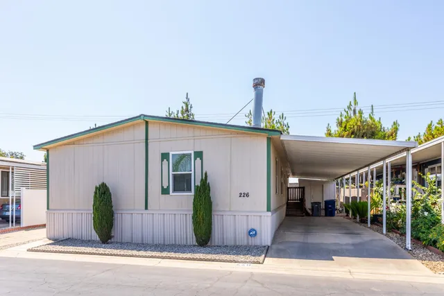 a view of a house with a porch