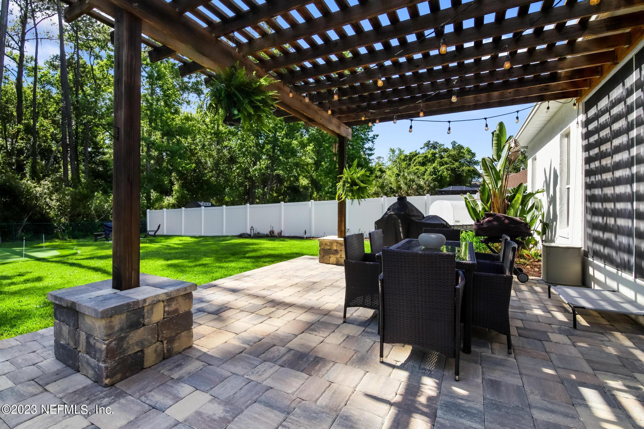 3926 Danforth Drive West Jacksonville, FL 32224 - Photo 32 of 35 a garden view with a seating space