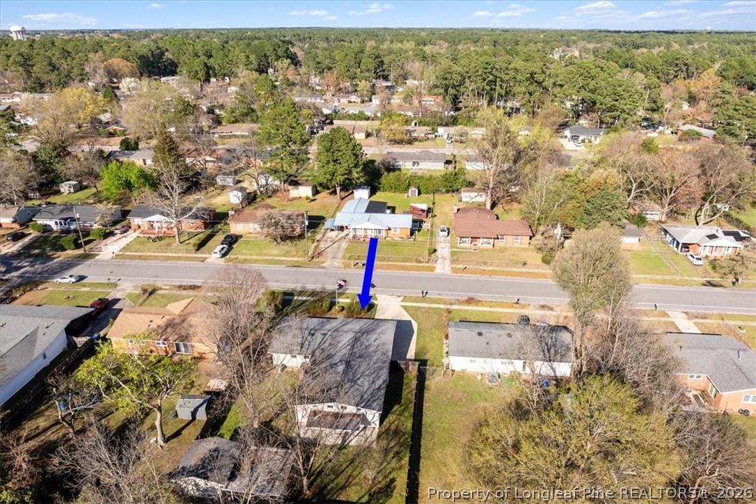 742 Newport Road Fayetteville, NC 28314 - Photo 44 of 47 742 Newport - Back of Home - Arial View