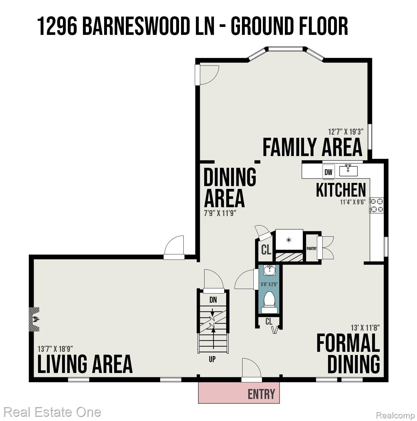 1296 Barneswood Lane Rochester, MI 48306 - Photo 31 of 32 Ground Floor.jpg