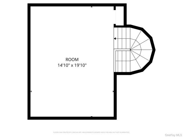 a picture of a bench in a window