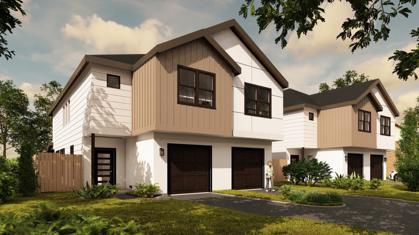 8371 Howton Street Houston, TX 77028 - Photo 2 of 10 a view of a yard in front of house