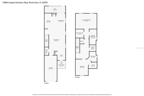 $239,000 | 12964 Utopia Gardens Way, Riverview, FL 33579