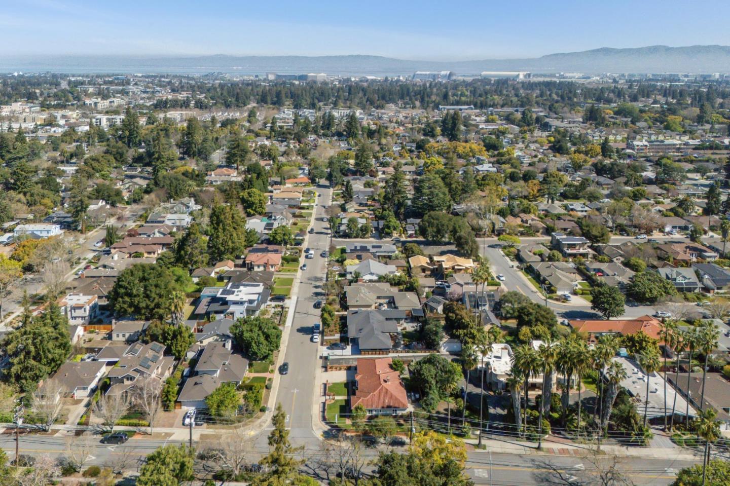 595 Anza Street Mountain View, CA 94041 - Photo 71 of 72 an aerial view of a city
