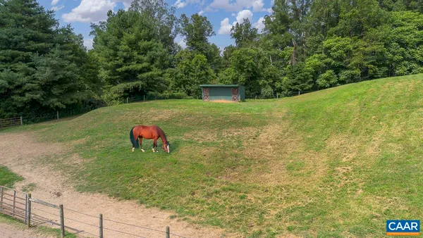 a view of hallway with stairs