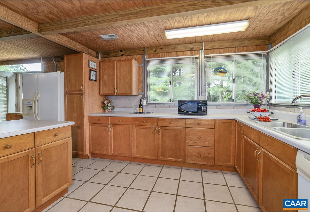 9195 Springwood Road Buchanan, VA 24066 - Photo 56 of 75 a kitchen with stainless steel appliances a sink window and cabinets