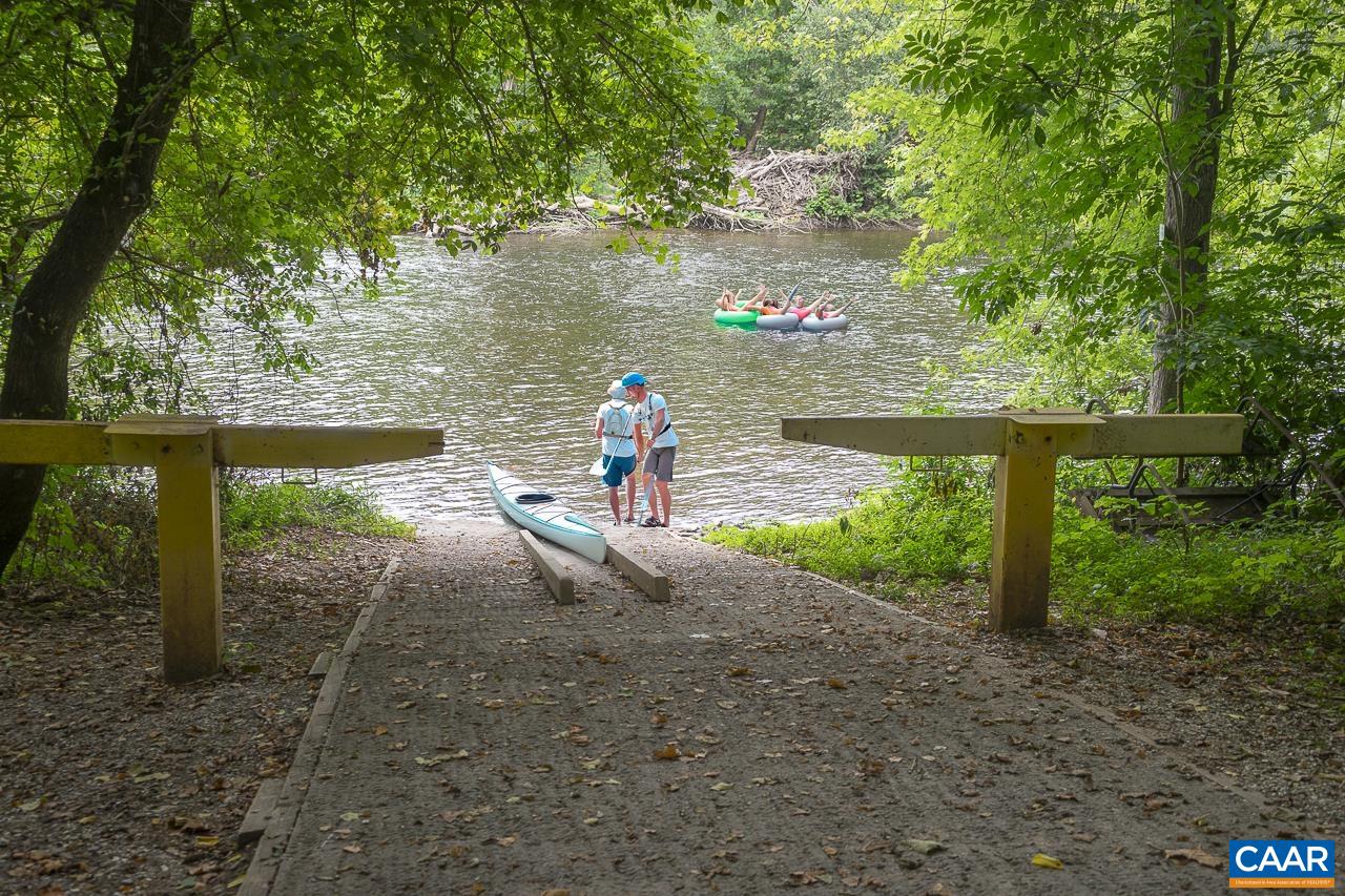 9195 Springwood Road Buchanan, VA 24066 - Photo 73 of 75 a view of a wooden bridge with large trees