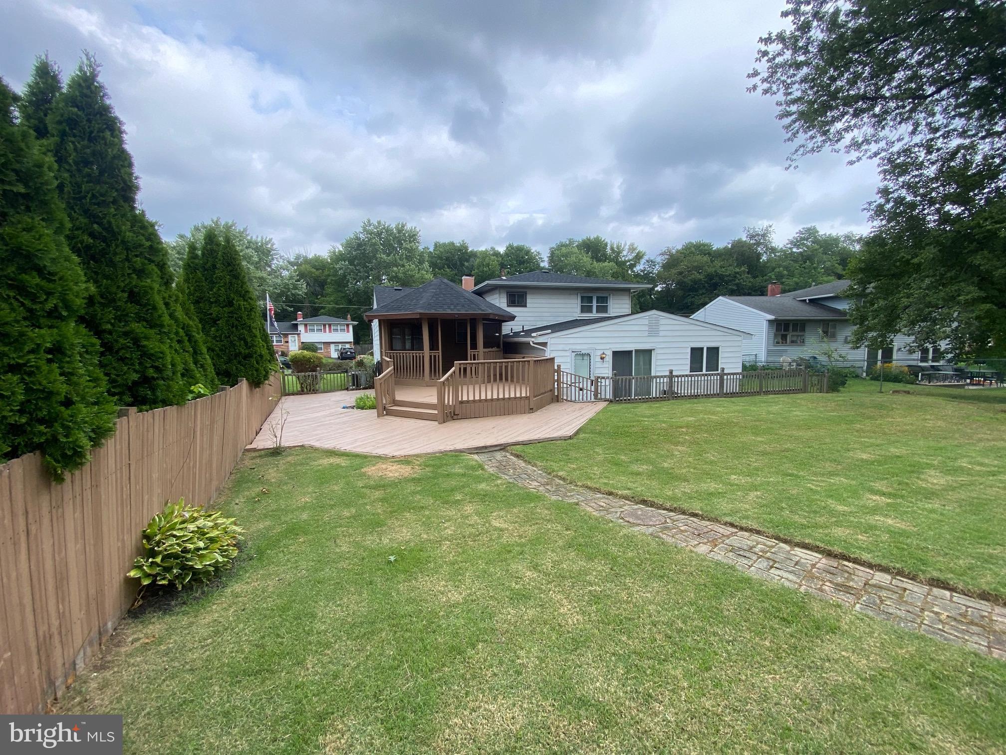 21 Timber Drive Barrington, NJ 08007 - Photo 44 of 45 view from back yard toward house