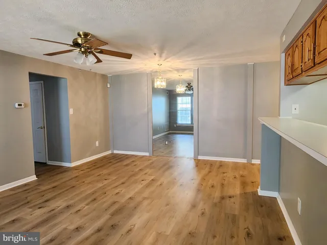 wooden floor in a gallery