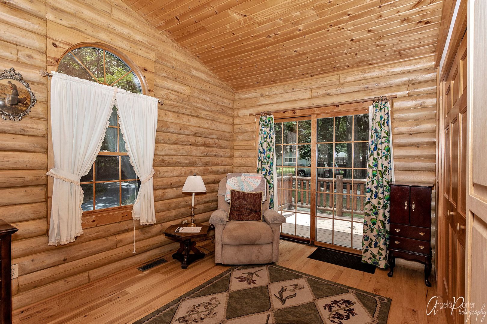 38304 North Briar Road Spring Grove, IL 60081 - Photo 12 of 39 a balcony with furniture and wooden floor