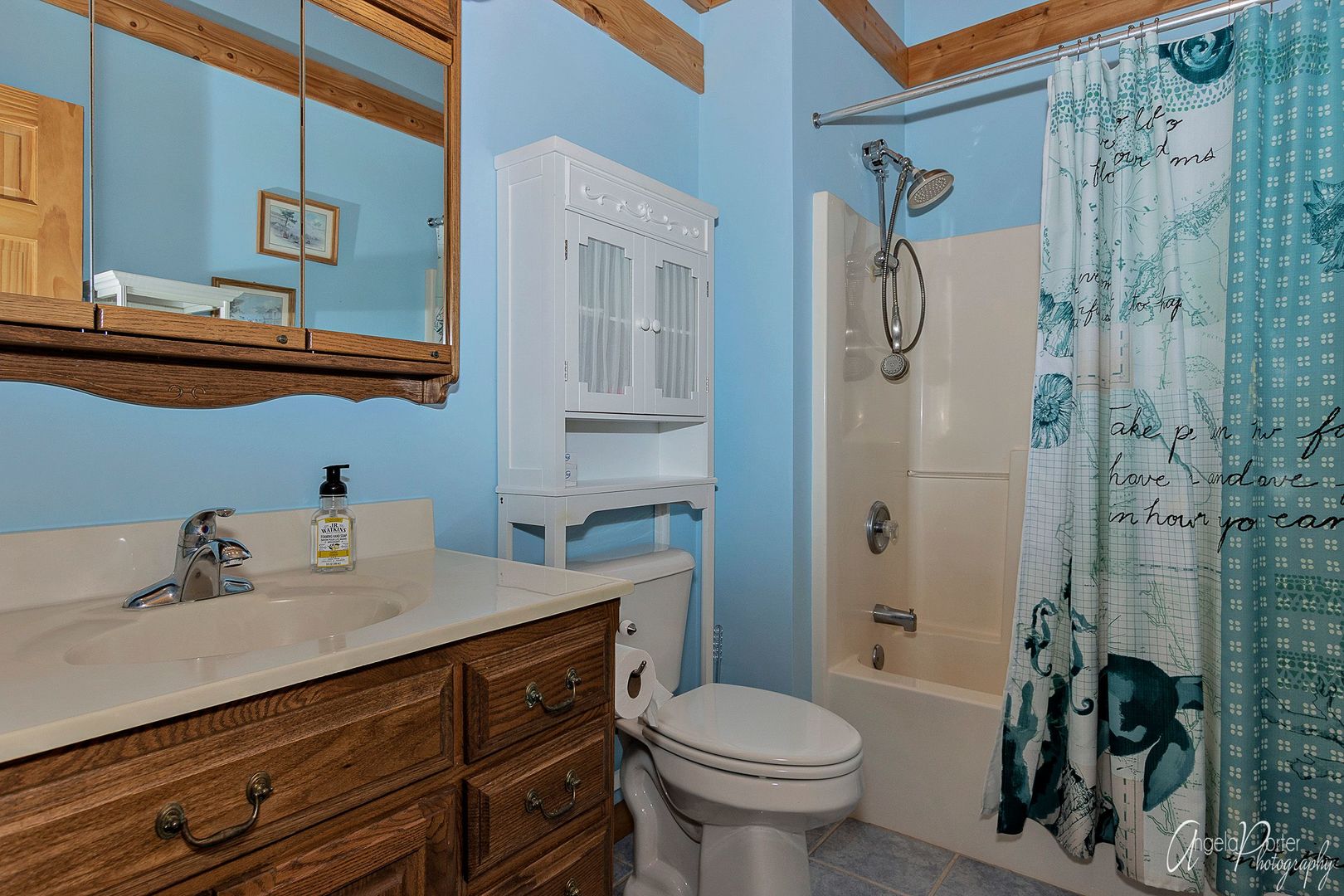38304 North Briar Road Spring Grove, IL 60081 - Photo 19 of 39 a bathroom with a sink a toilet and shower