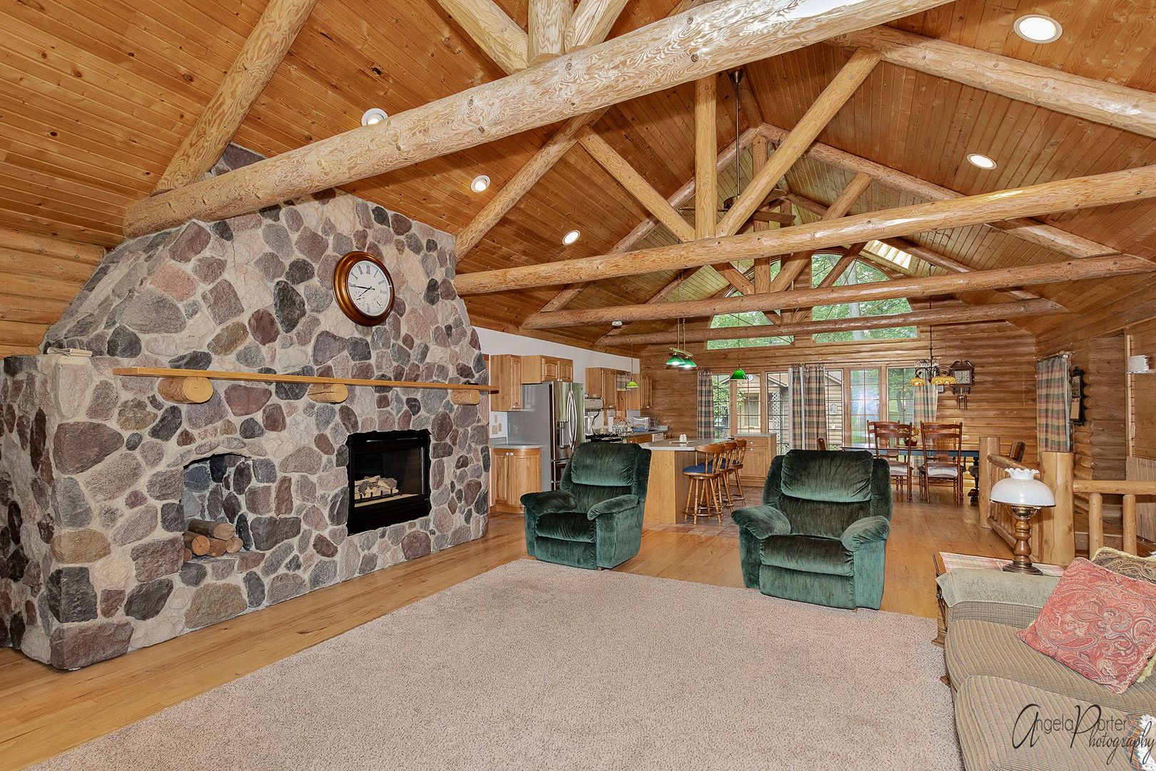 38304 North Briar Road Spring Grove, IL 60081 - Photo 4 of 39 a living room with furniture and a fireplace