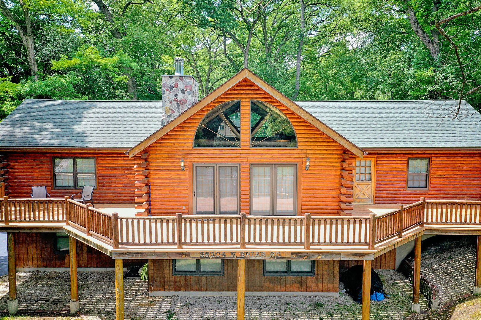 38304 North Briar Road Spring Grove, IL 60081 - Photo 38 of 39 a view of a house with a deck