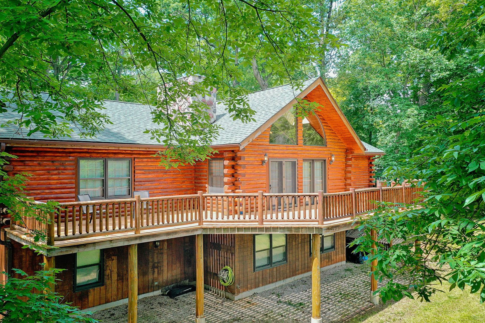38304 North Briar Road Spring Grove, IL 60081 - Photo 39 of 39 a view of a house with a balcony