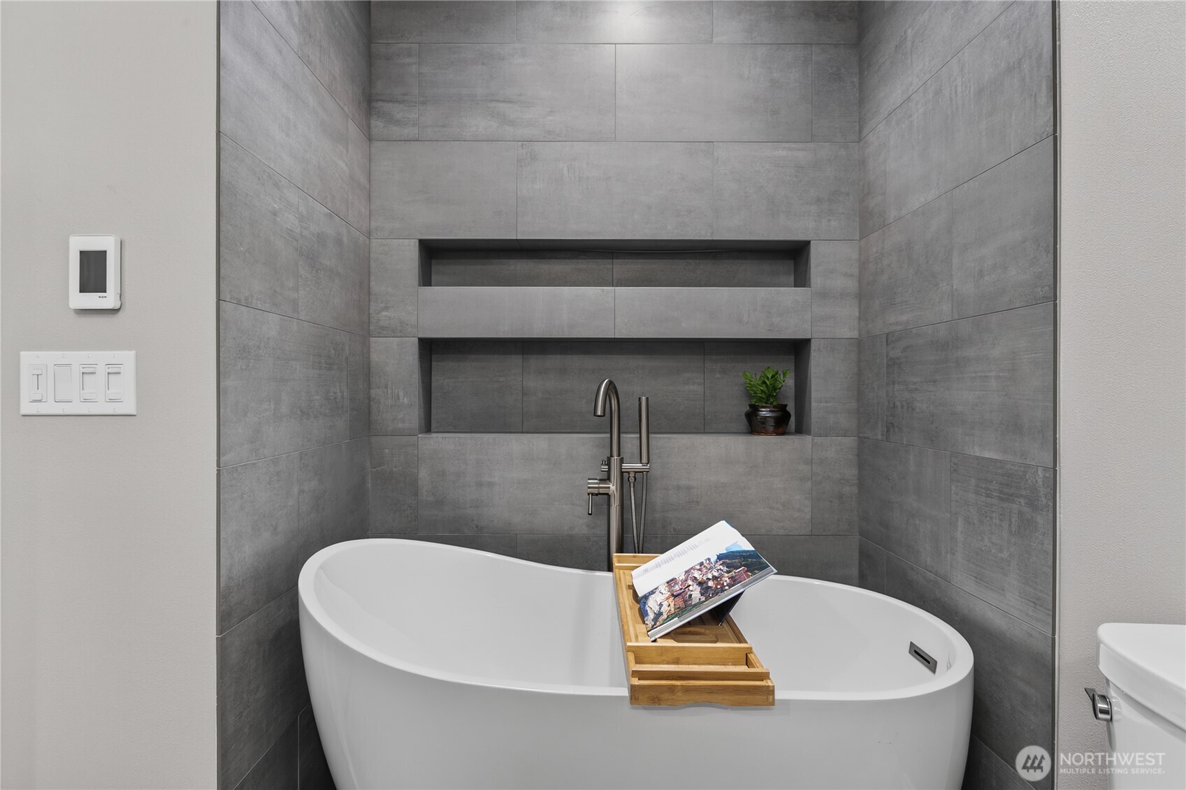 45 Cascade Lane Bellingham, WA 98229 - Photo 24 of 40 a white bath tub sitting in a bathroom