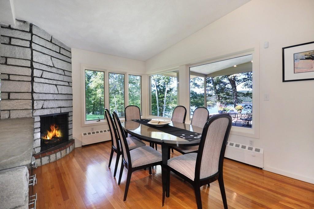263 Old Concord Road Lincoln, MA 01773 - Photo 15 of 41 a view of a dining room with furniture window and wooden floor