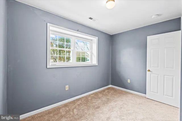 a view of a livingroom with a window