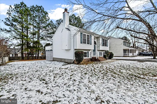 a white house that has a tree in front of it
