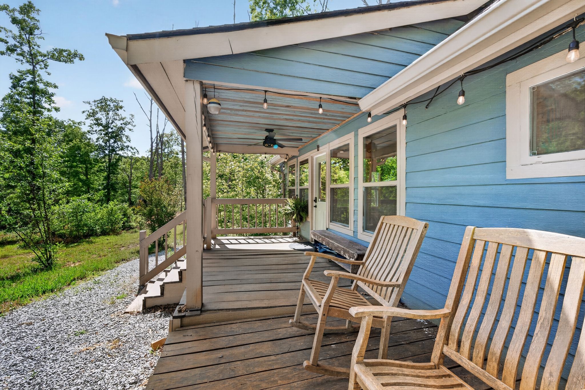 1030 Johnson Hollow Road McEwen, TN 37101 - Photo 17 of 78 a view of a patio with wooden floor
