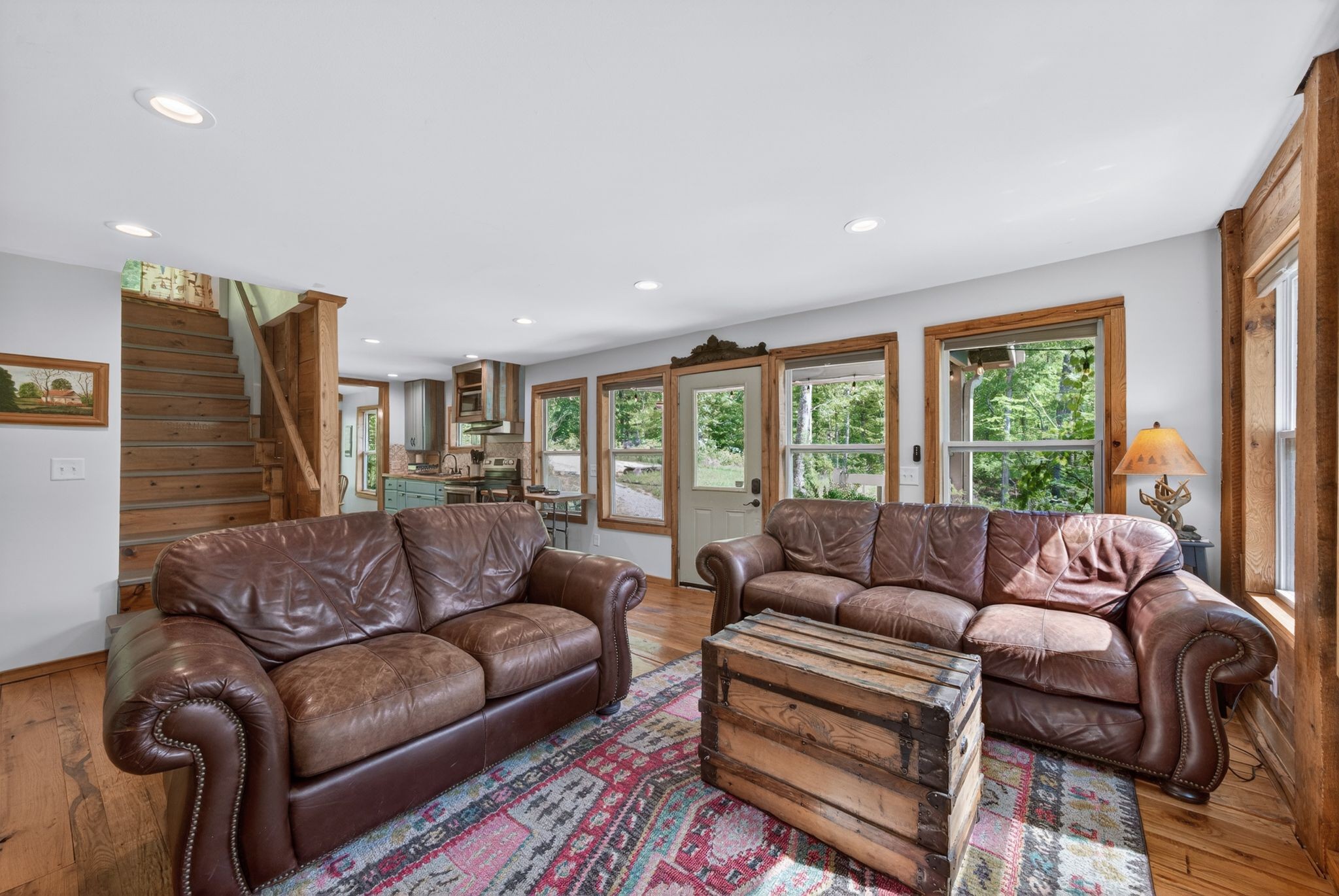 1030 Johnson Hollow Road McEwen, TN 37101 - Photo 19 of 78 a living room with furniture and a large window