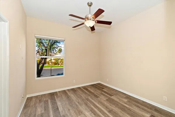 wooden floor in an empty room