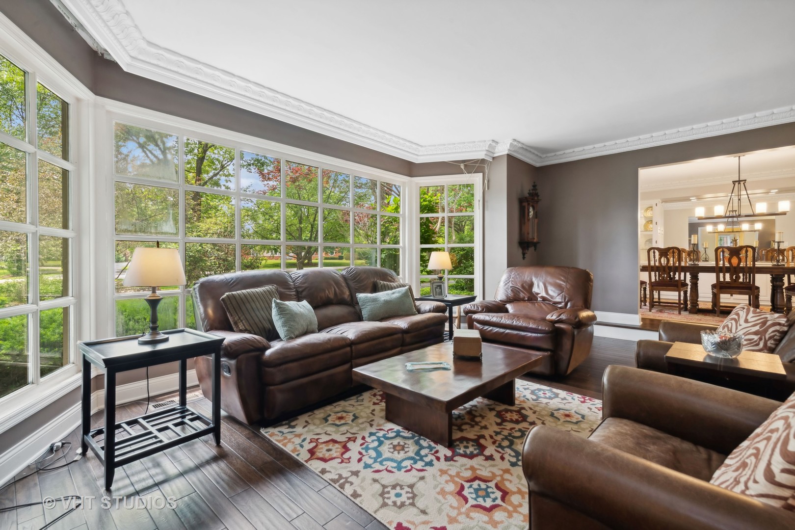 1766 Firth Road Inverness, IL 60067 - Photo 10 of 53 a living room with furniture and a large window