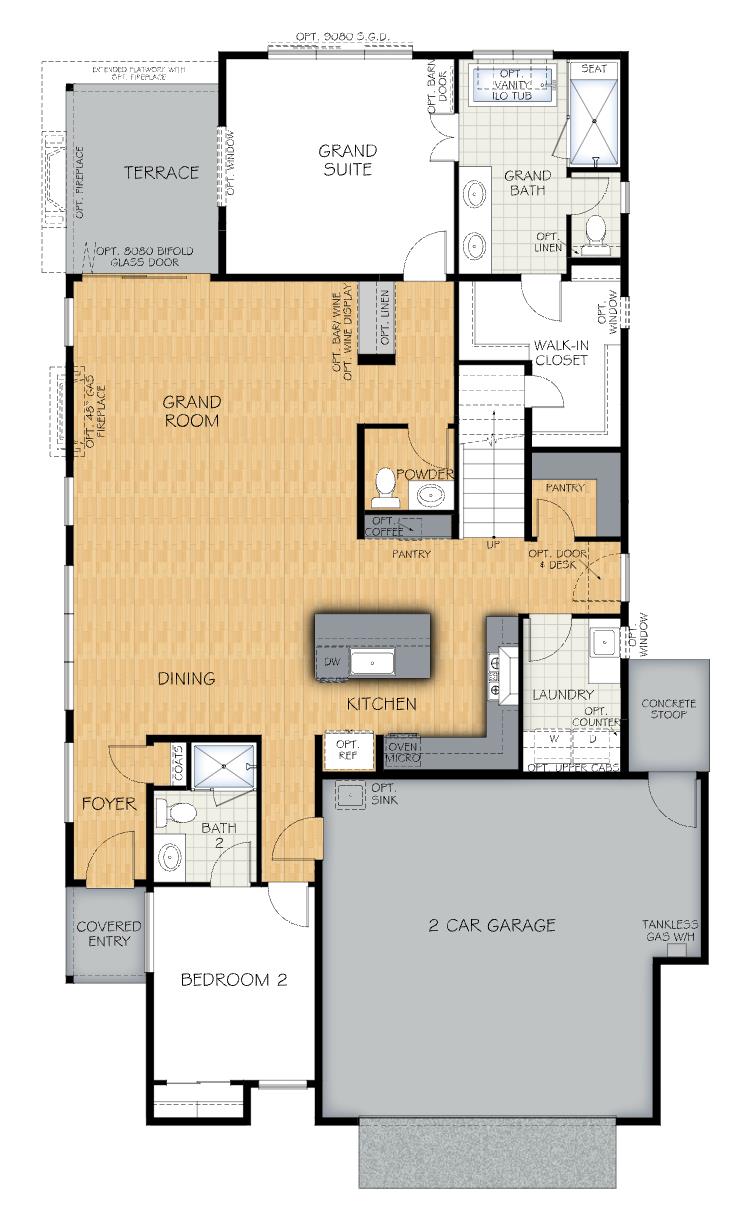 7110 Soleil Way Granite Bay, CA 95746 - Photo 12 of 13 view of a kitchen with stainless steel appliances