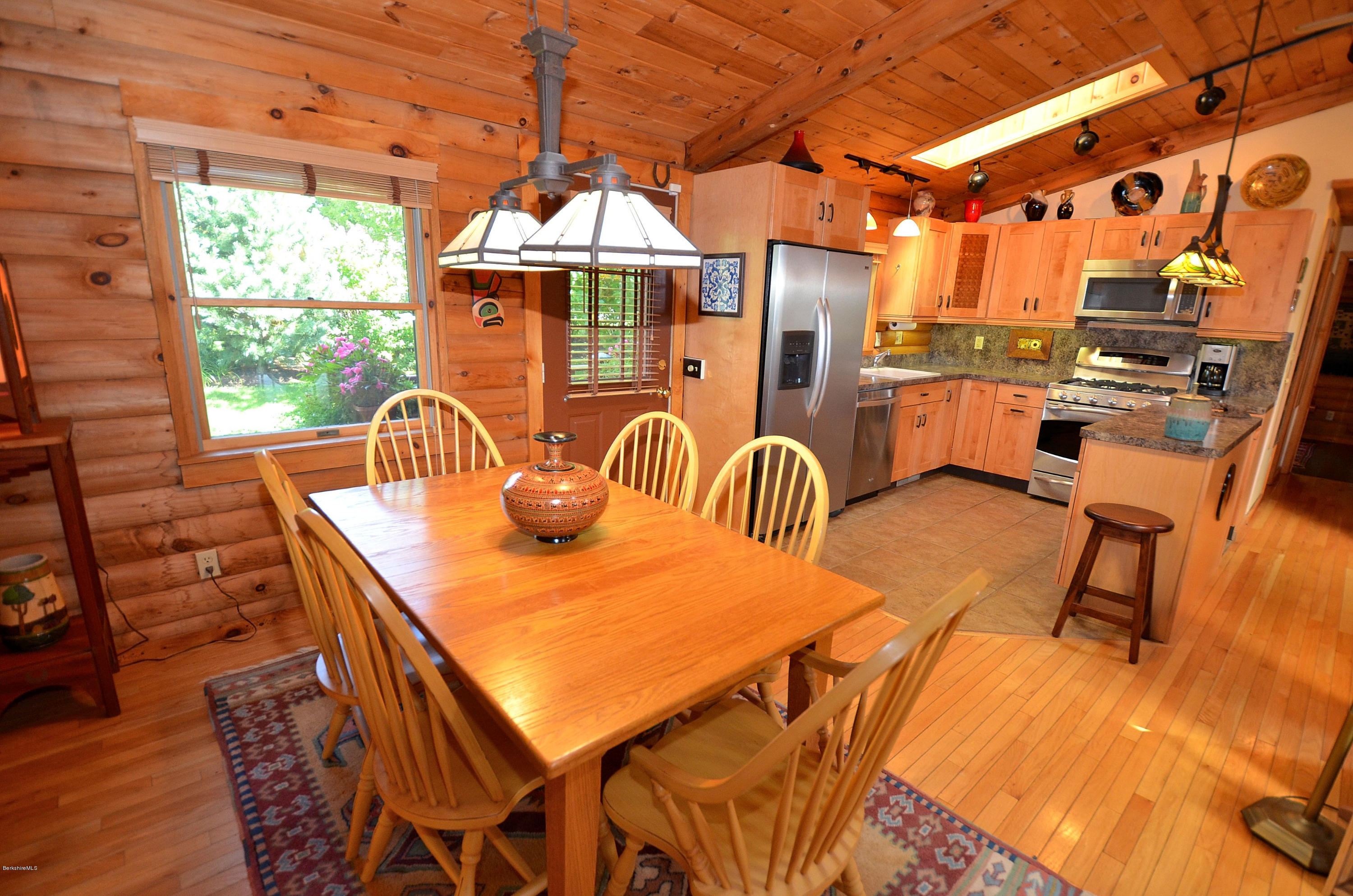286 Johnson Hill Road Washington, MA 01223 - Photo 20 of 30 a view of a dining room with furniture window and outside view