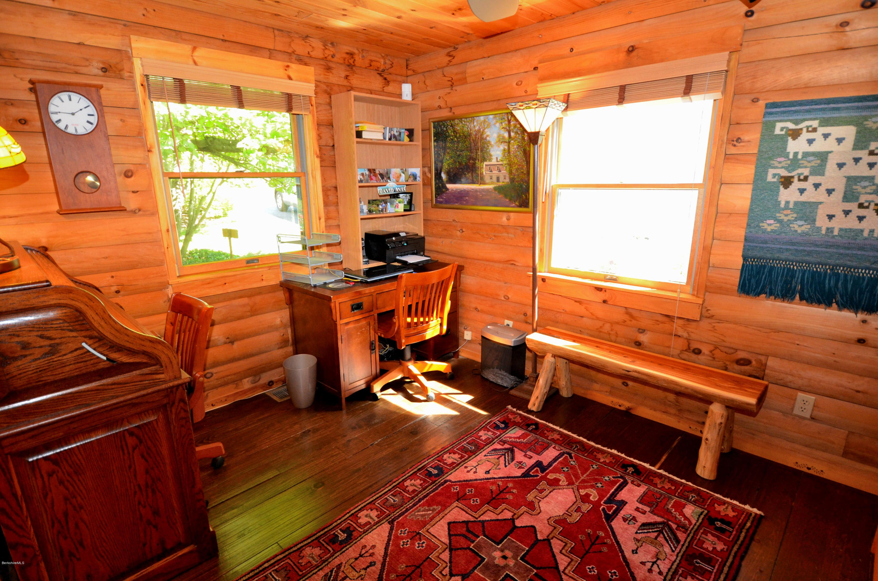 286 Johnson Hill Road Washington, MA 01223 - Photo 27 of 30 a room with wooden floor and a window