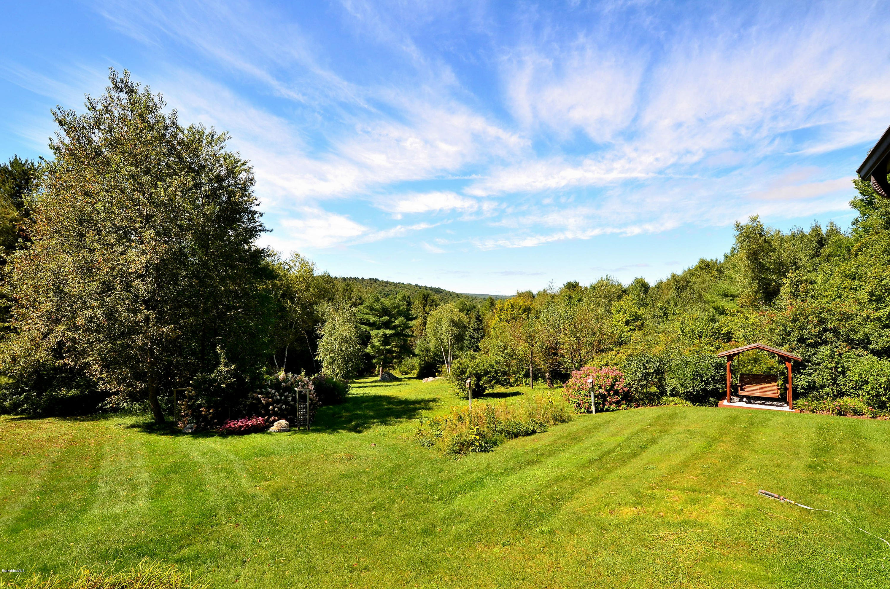 286 Johnson Hill Road Washington, MA 01223 - Photo 9 of 30 a view of a yard with an trees