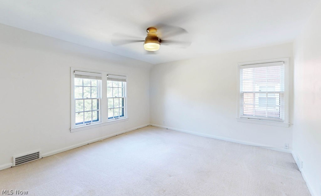 2555 Channing Road Cleveland, OH 44118 - Photo 12 of 24 Bedroomwith a ceiling fan, and carpet