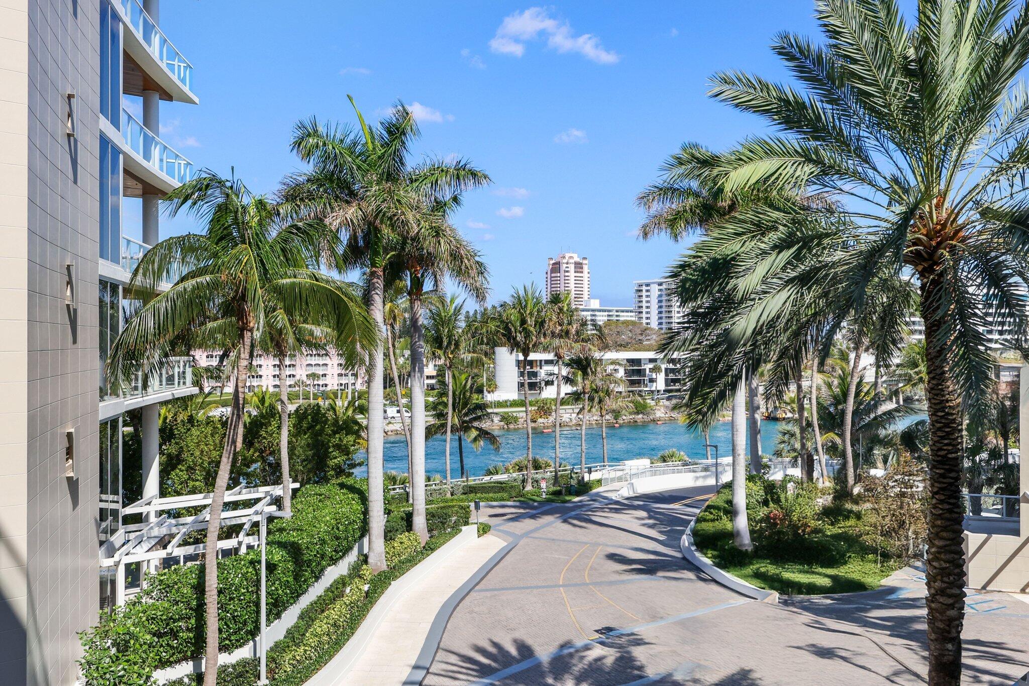 1000 South Ocean Boulevard, Unit 309 Boca Raton, FL 33432 - Photo 38 of 63 a view of a palm trees in front of a building