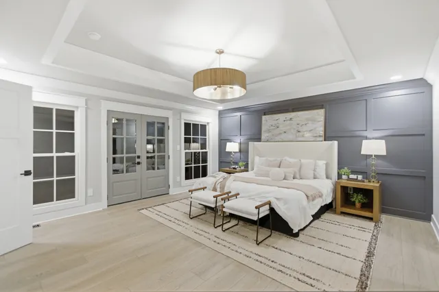 wooden floor in an empty room