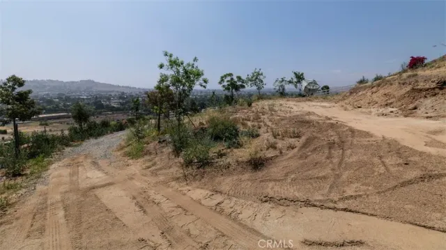 a view of a backyard of a house