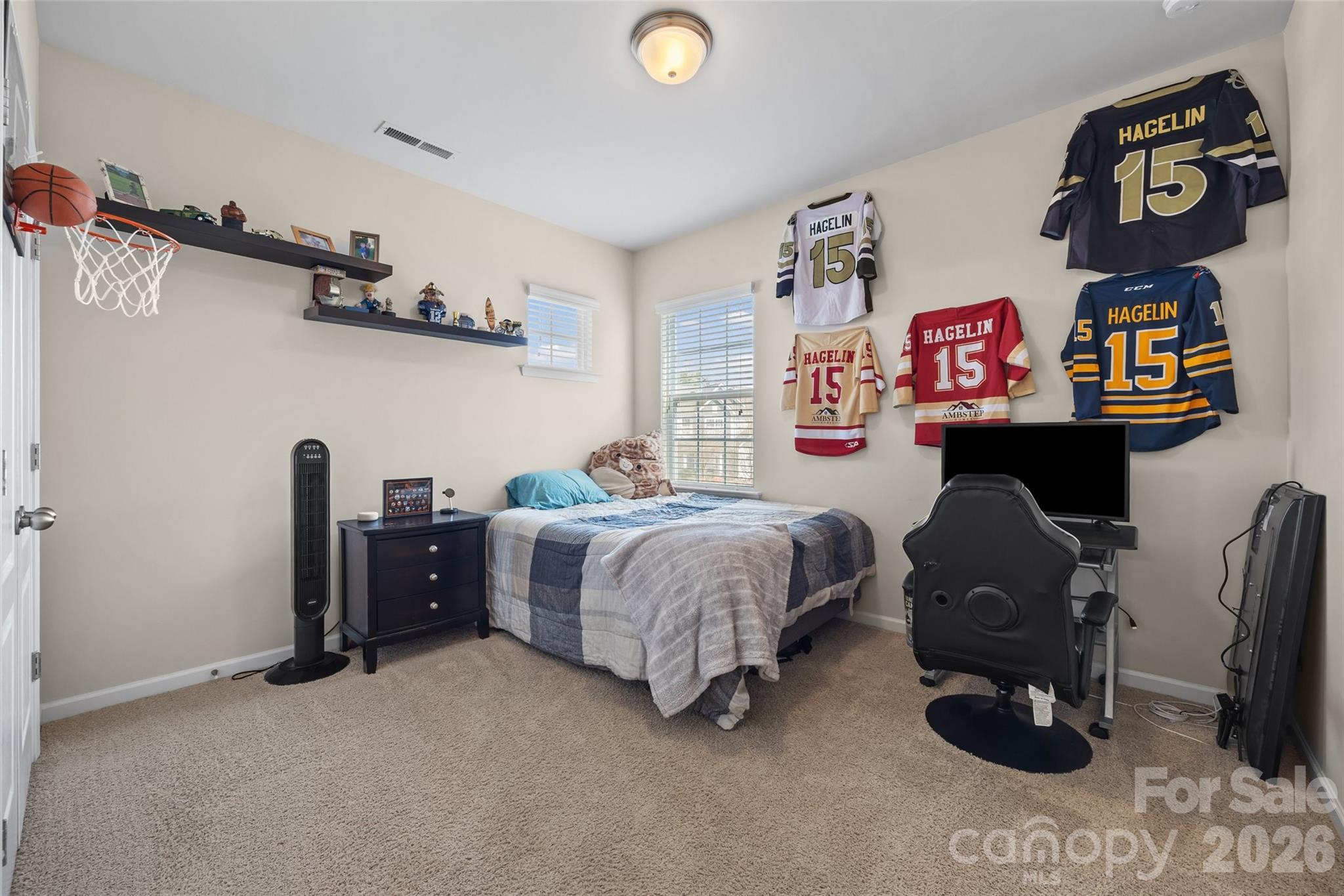 327 Hawks Creek Parkway Fort Mill, SC 29708 - Photo 36 of 48 a bed room with a bed and a television