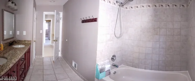 a view of a yard with an outdoor space