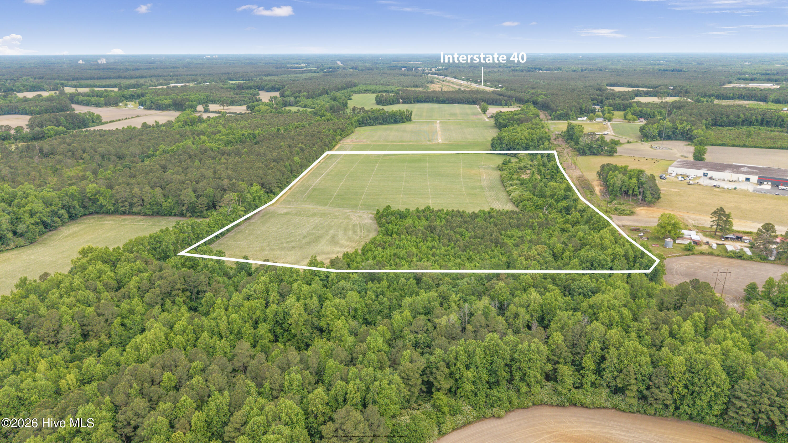 34.4-acres High School Road Teachey, NC 28464 - Photo 5 of 23 6-DJI_20260428232726_0032_D-Edit