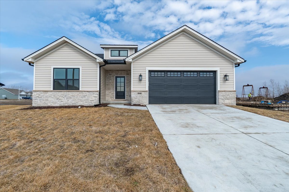 2538 Marble Road Normal, IL 61761 - Photo 1 of 27 a front view of house with garage and yard
