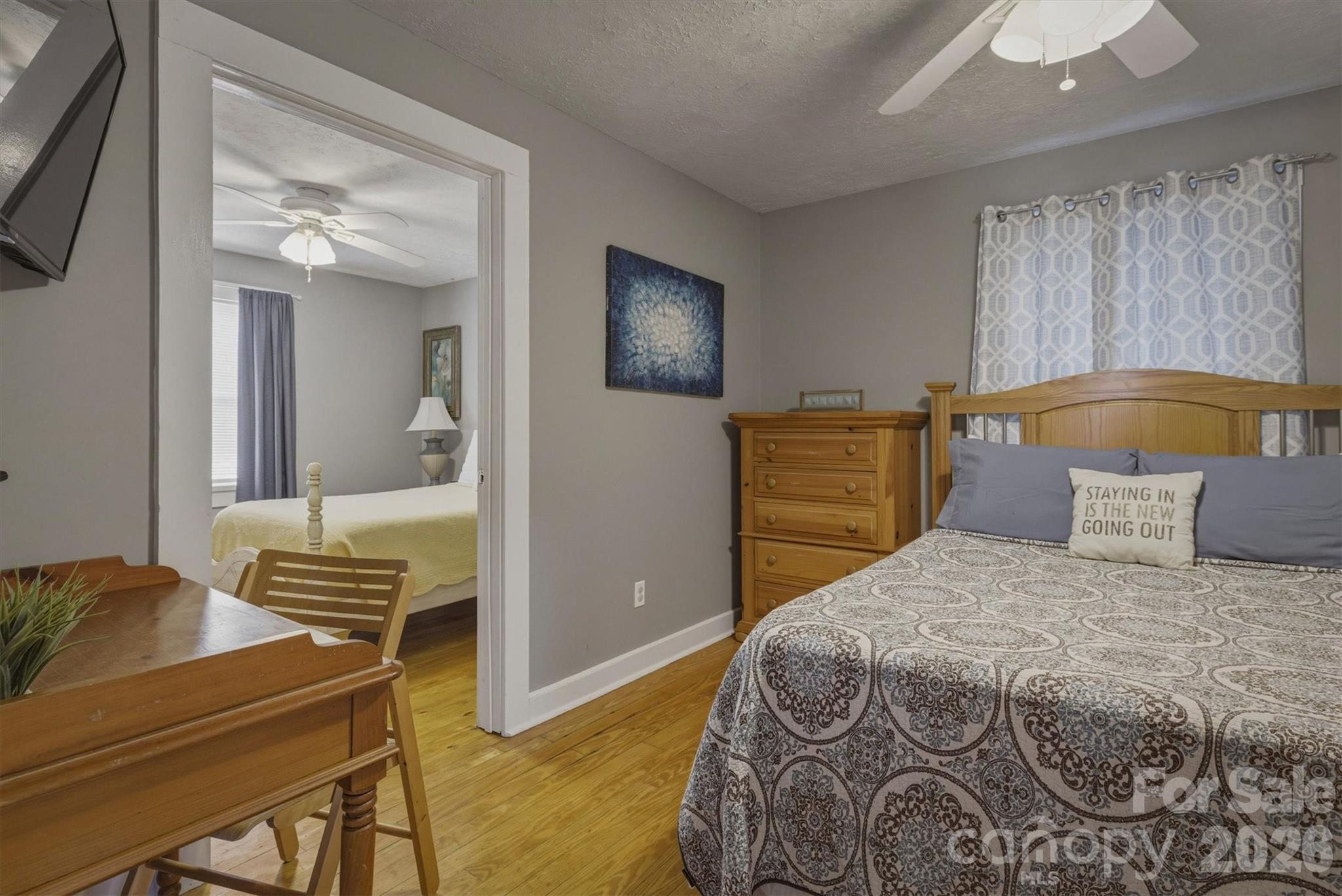 905 Carbon City Road Morganton, NC 28655 - Photo 23 of 29 a bedroom with a bed and furniture