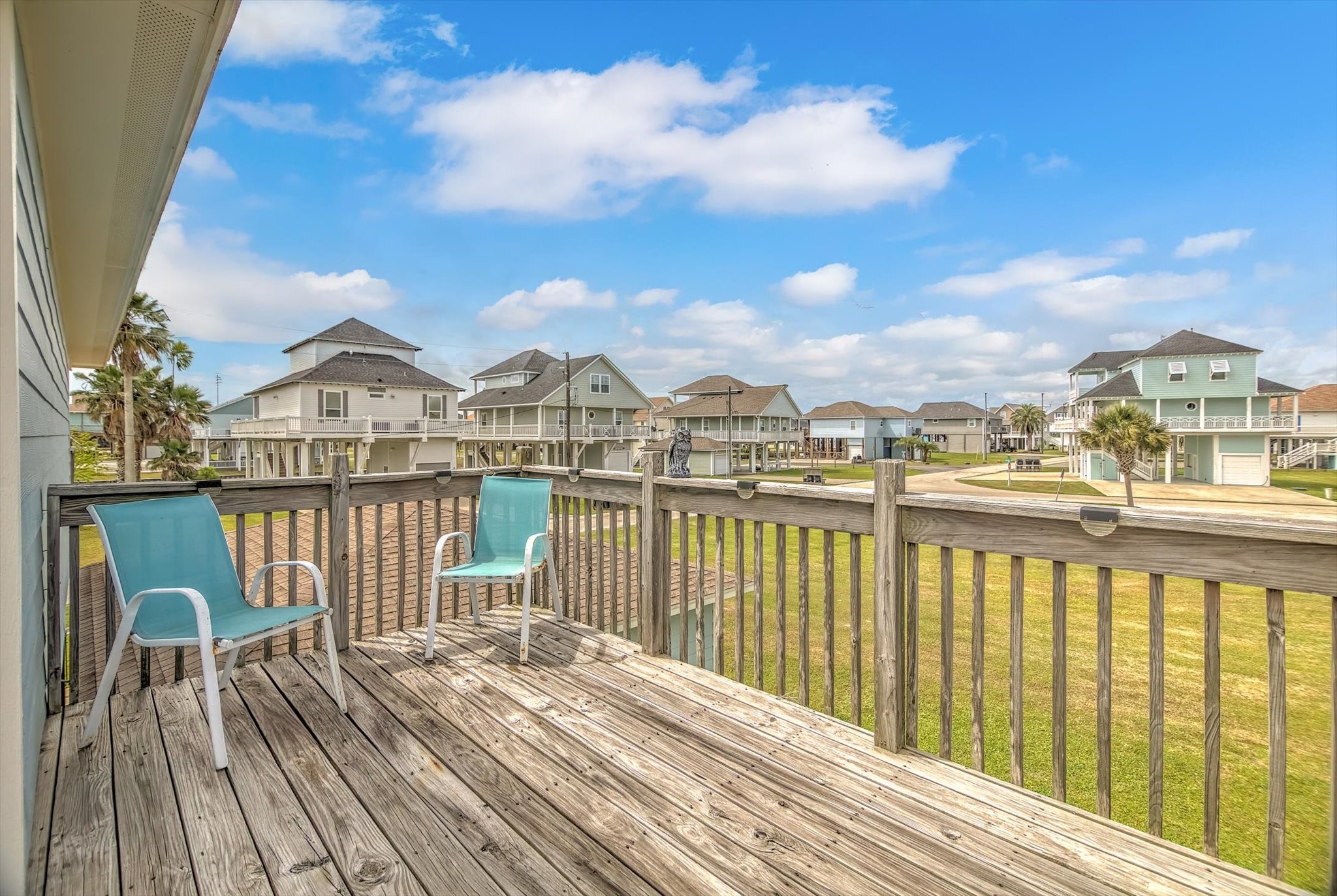 2619 Tide Road Crystal Beach, TX 77650 - Photo 33 of 50 Another view of the back deck