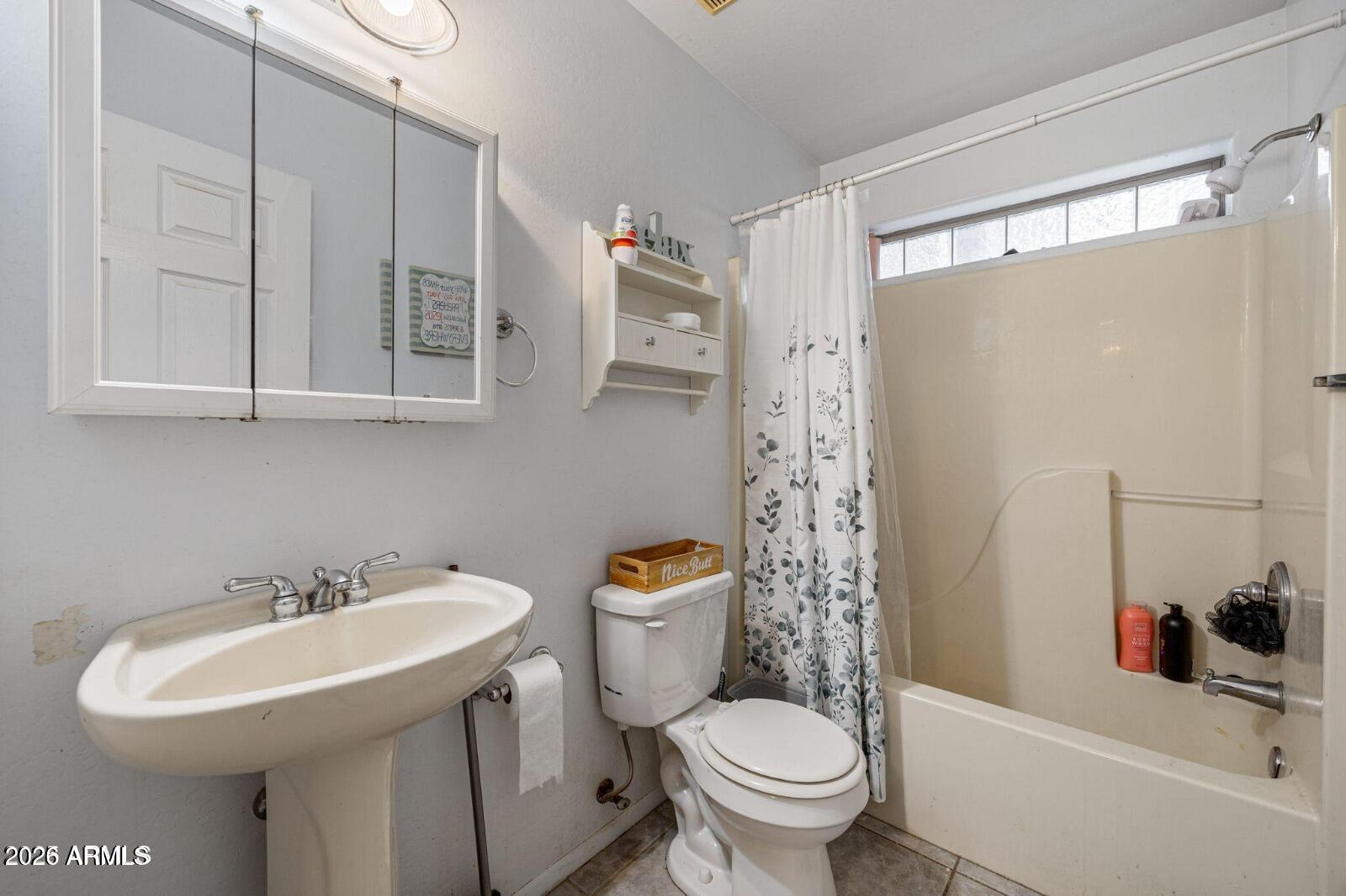 2870 Mustang Trail Overgaard, AZ 85933 - Photo 3 of 17 a bathroom with a sink toilet and shower