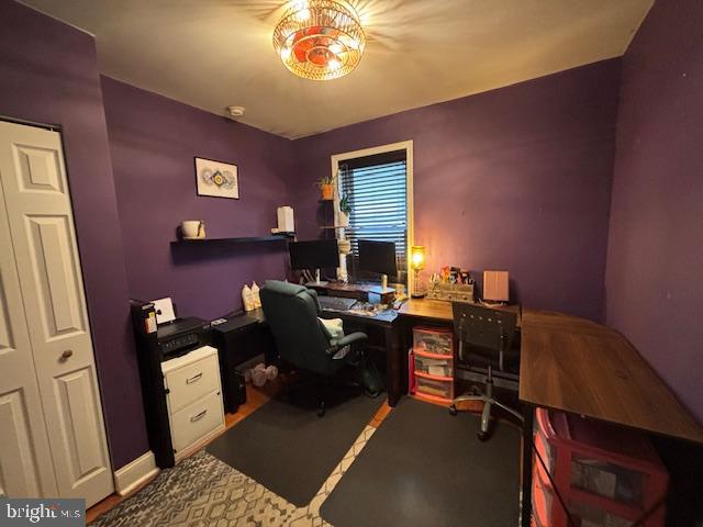 624 Hamel Avenue Glenside, PA 19038 - Photo 19 of 34 a view of a workspace with furniture and a window