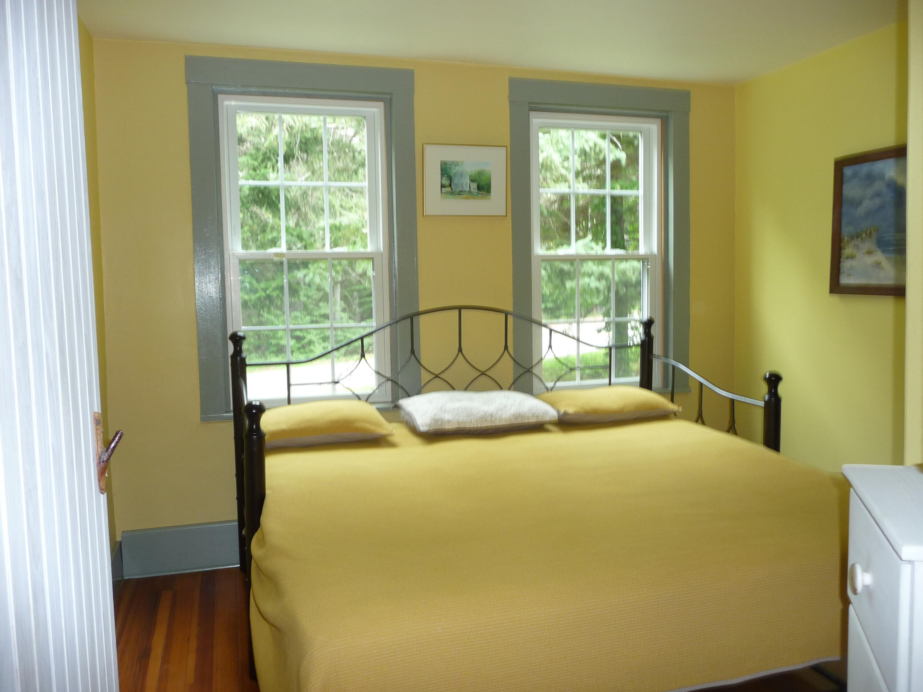 1 Beech Hill Road Mount Desert, ME 04660 - Photo 11 of 36 First-floor bedroom, main house.