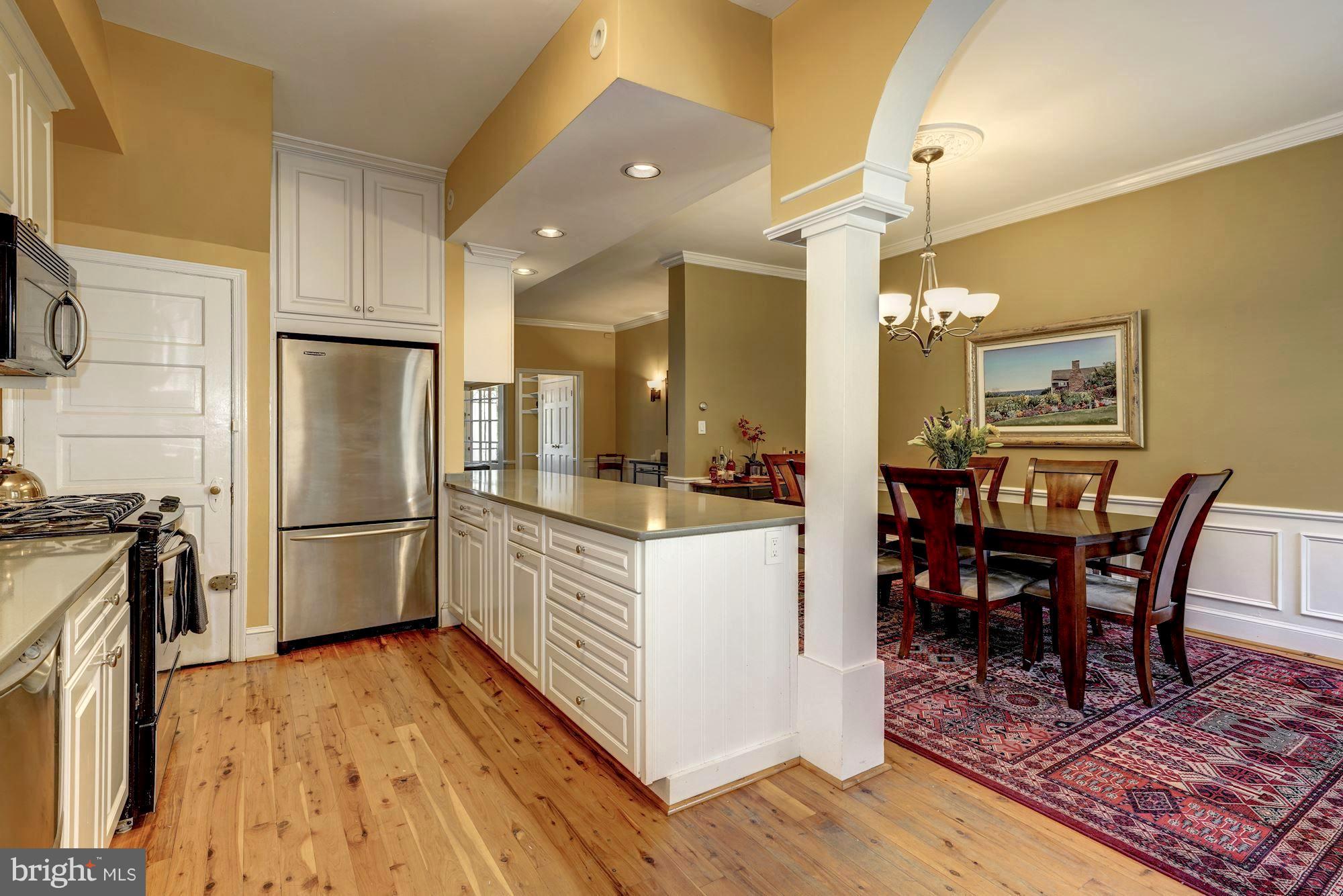 2051 Park Road Northwest Washington, DC 20010 - Photo 11 of 32 Kitchen w/Island