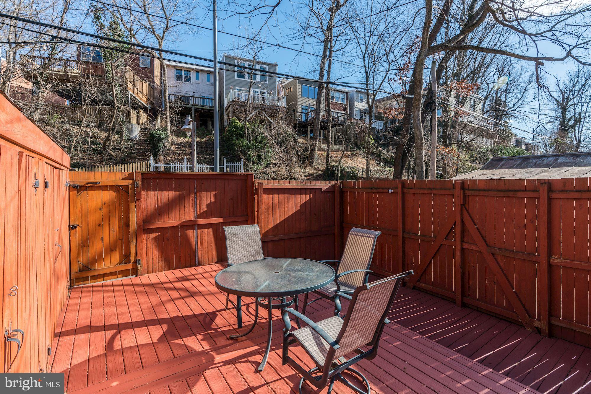 2051 Park Road Northwest Washington, DC 20010 - Photo 30 of 32 Rear Deck