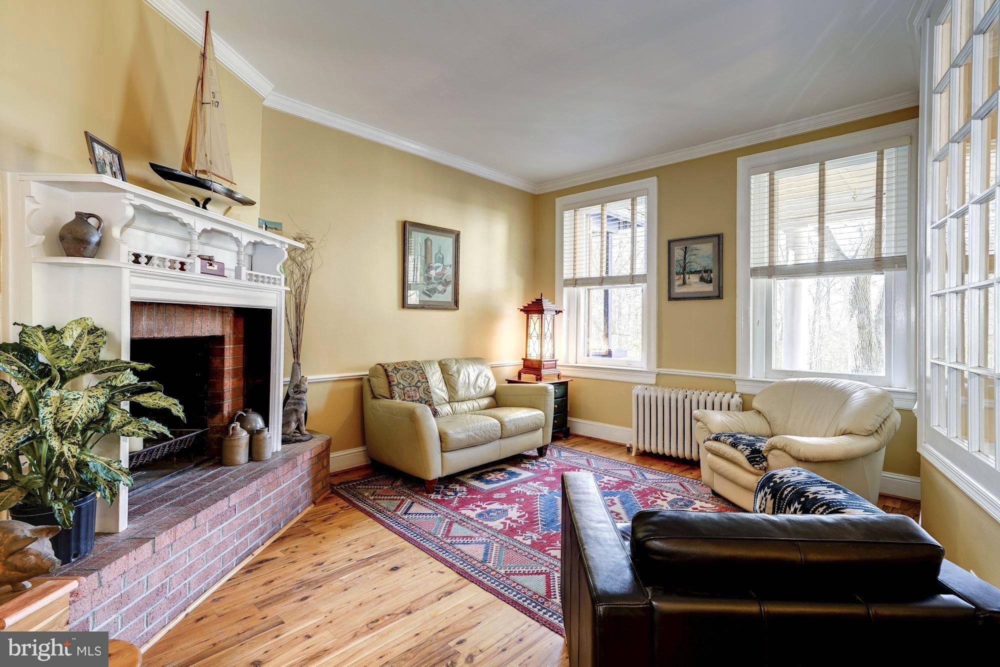 2051 Park Road Northwest Washington, DC 20010 - Photo 4 of 32 Living Room w/Fireplace