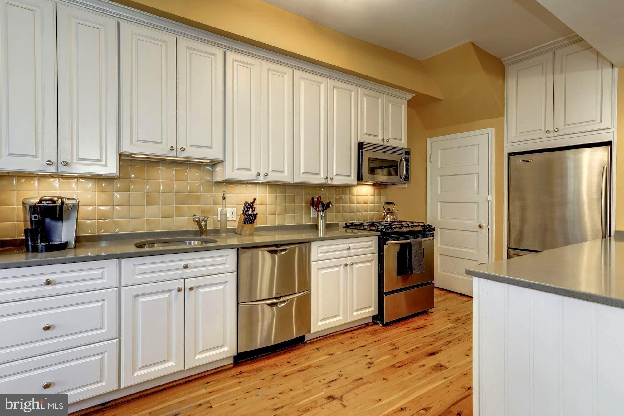 2051 Park Road Northwest Washington, DC 20010 - Photo 10 of 32 Open Kitchen w/Quartz