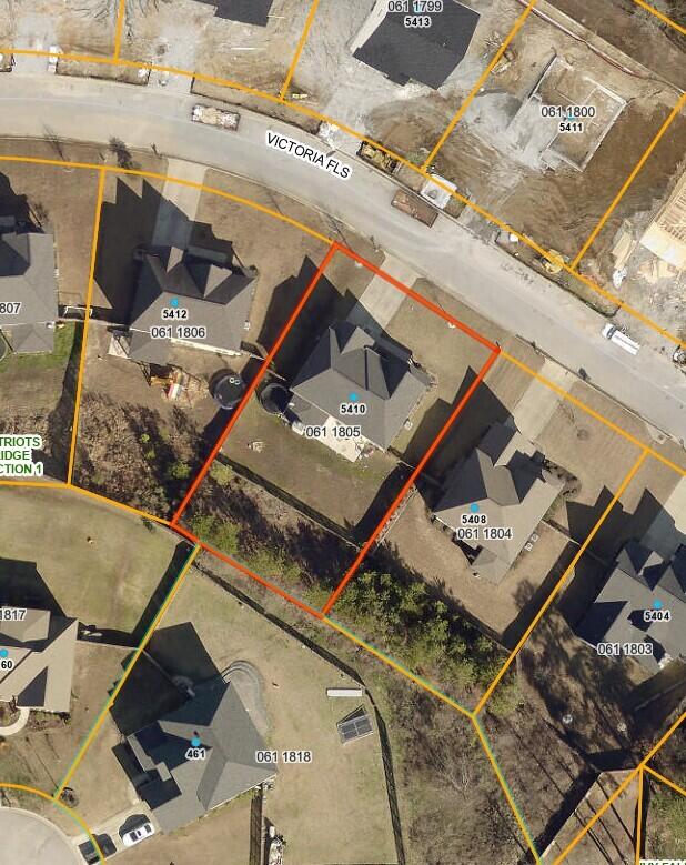 5410 Victoria Falls Grovetown, GA 30813 - Photo 54 of 58 GIS Location