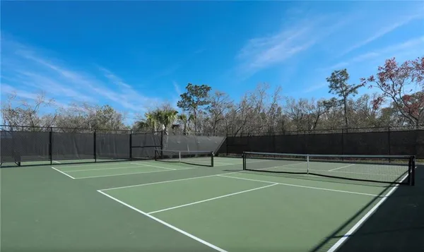 a view of a tennis court